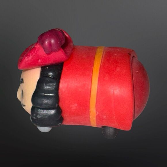 Disney Tsum Tsum Peter Pan’s Captian Hook Stackable Figure Large Size A14 - Picture 3 of 4